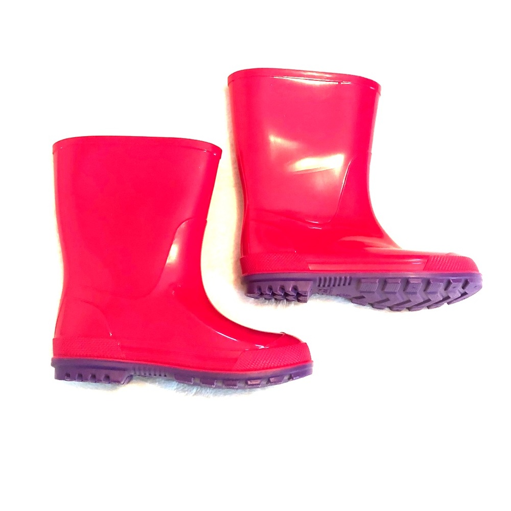 Rain Booties - Hot Pink 9/10 NWOT never worn
